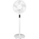 Ventilateur sur pied silencieux - Puissance 35 W - Blanc