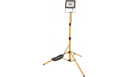 Brennenstuhl Projecteur LED JARO 3050 avec pied télescopique&nbsp;2650lm, 30W, IP65, 5m H07RN-F3G1.0