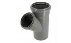 Culotte 45° CR8 Ø160/125 MF JF Gris