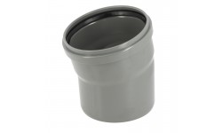 COUDE Ø200 15° M/F JS GRIS