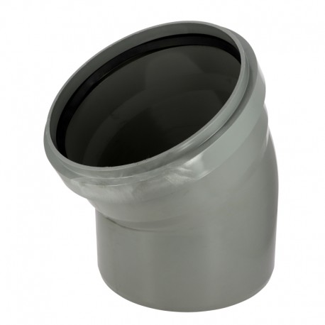 Coude 30° cr4 ø400 mf js gris