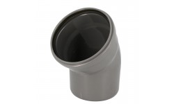 Coude 45° cr4 ø200 mf js gris