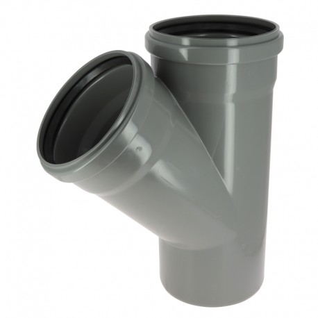 Culotte 45° cr4 ø250 mf js gris