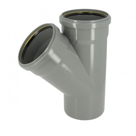 Culotte 45° cr4 ø160 mf jf gris
