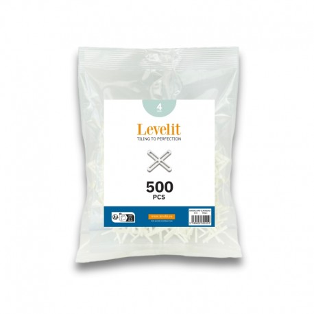 CROISILLONS CLASSIQUES EN X - 4 MM - 500 PCS