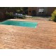 Lame terrasse en Pin autoclavée Marron (Vème ou US)