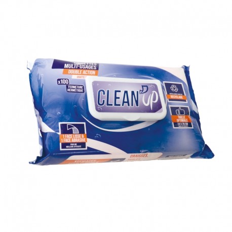Epitech - Lingettes imprégnées Clean'Up - Pack 100 lingettes