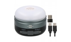 Lampe de camping LED OLI 400 AS solaire rechargeable, 450lm, IP54