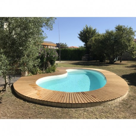 TERRASSE PIN ROUGE DU NORD SKIN US T3 MARRON