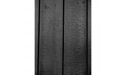 Struktur : 20x125/Aspect Brulé/Coloris Charbon