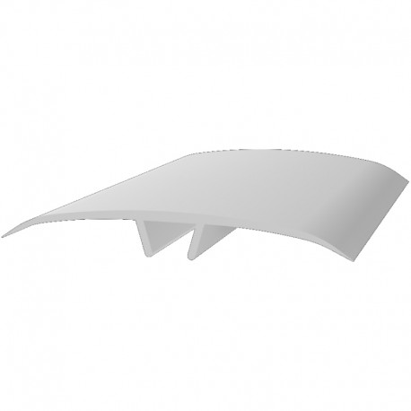 Couvre-joint plat en aluminium