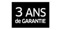 3 ans de garantie 3 ans de garantie