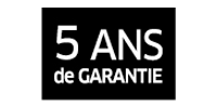 5 ans de garantie 5 ans de garantie