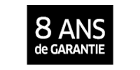 8 ans de garantie 8 ans de garantie